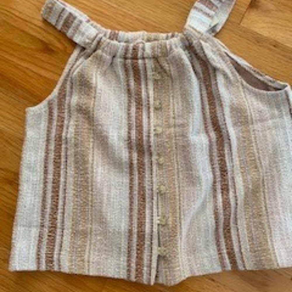 NWT MADEWELL Texture & Thread Tank - Picture 10 of 10